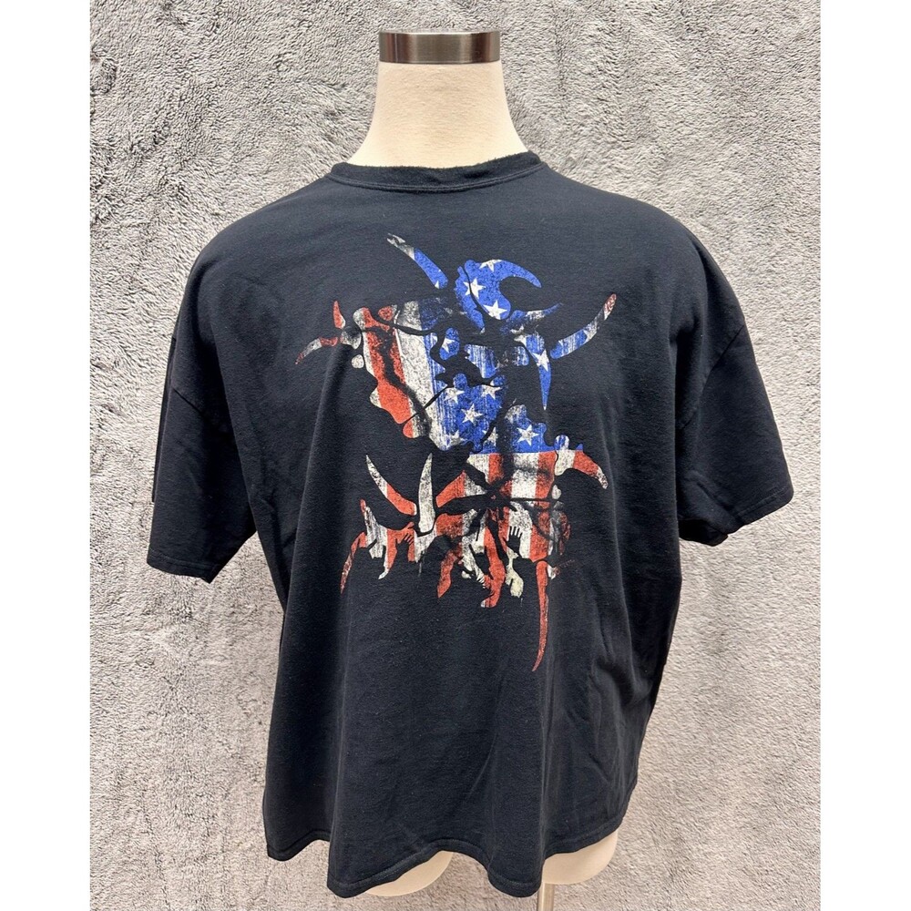 Vintage Y2K‎ Sepultura 30 Years Anniversary Tour Band Tee Black 3XL 2015